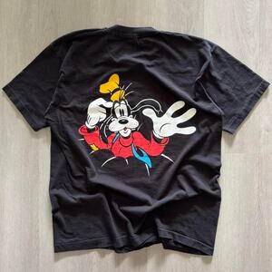Vintage 90s Two-Sided Goofy Breakthrough T-Shirt by Mickey & Co. Size Large